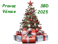 Provoz SBD o Vánocích